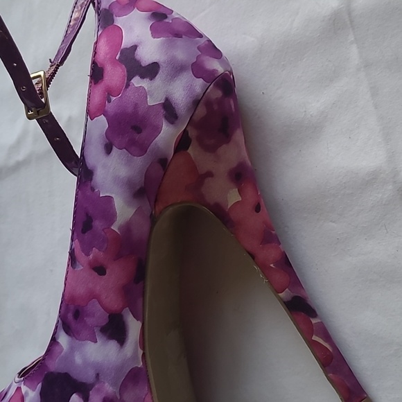 Size 8 floral platform high heels - Picture 5 of 7